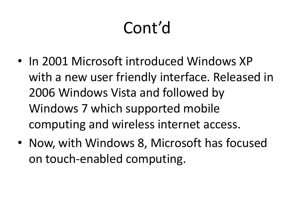 The History of Information Technology