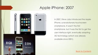 The history of mobile phones | PPTX