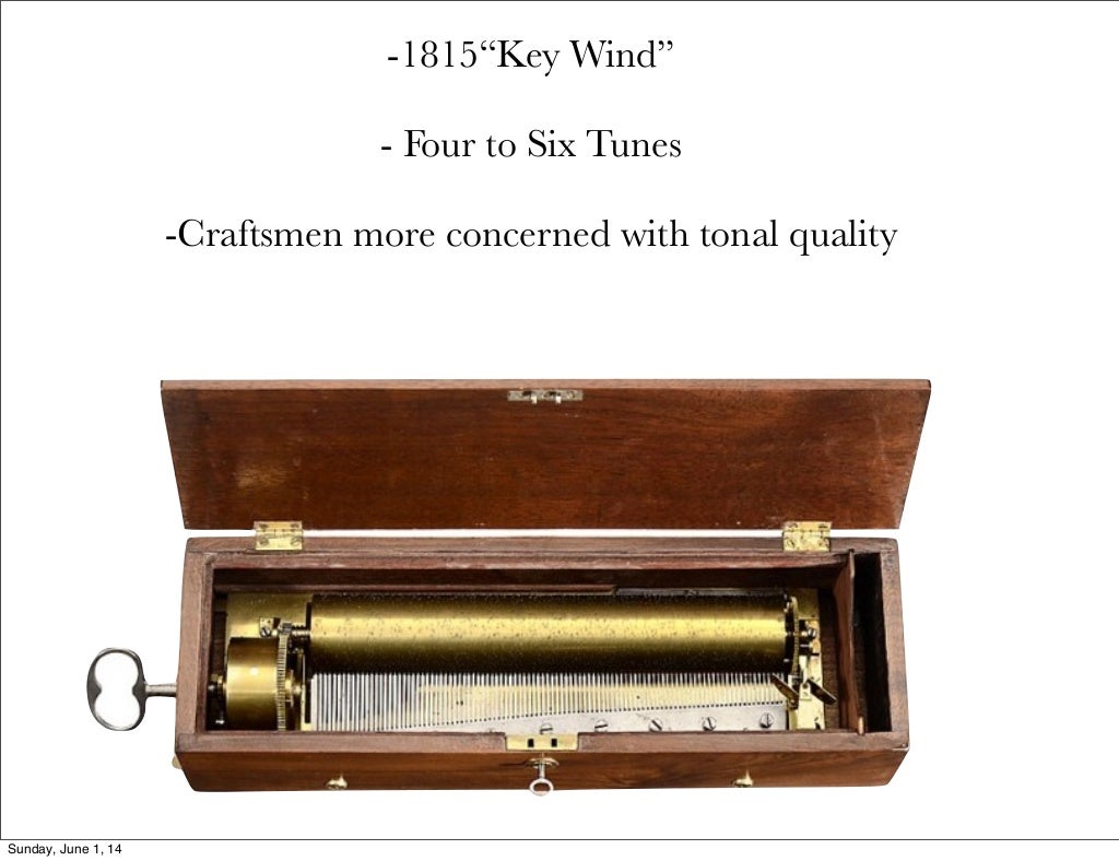 The History of Music Boxes