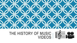 THE HISTORY OF MUSIC
VIDEOS
 