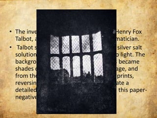 The History Of Photography PPTX the-history-of-photography-pptx