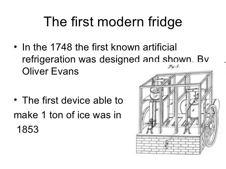 The history of refrigerators