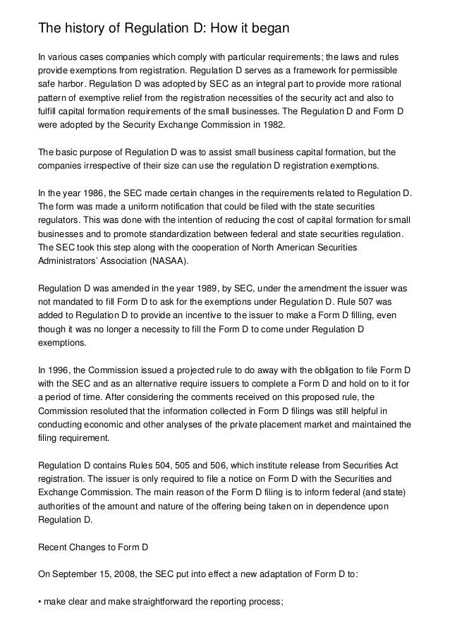 Startup Fundraising Reg D Rule 506 B By Nick Scannavino Medium
