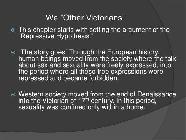 Foucault repressive hypothesis essay