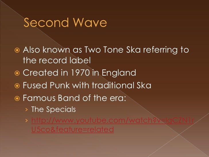 The history of ska