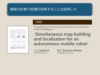 The history of SLAM (Simultaneous Localization And Mapping) | PDF