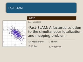The history of SLAM (Simultaneous Localization And Mapping) | PDF