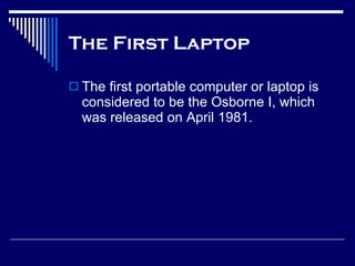 The History of the Computer | PPT