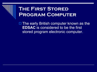 The History of the Computer | PPT