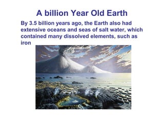 The history of the earth | PPT