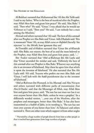 The History of the Khalifahs | PDF