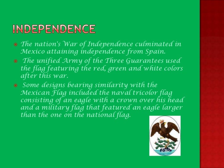 the history of the mexican flag