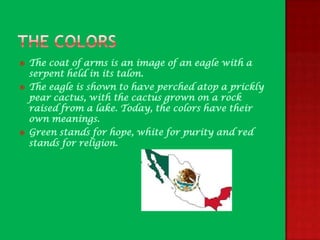 The history of the mexican flag | PPT