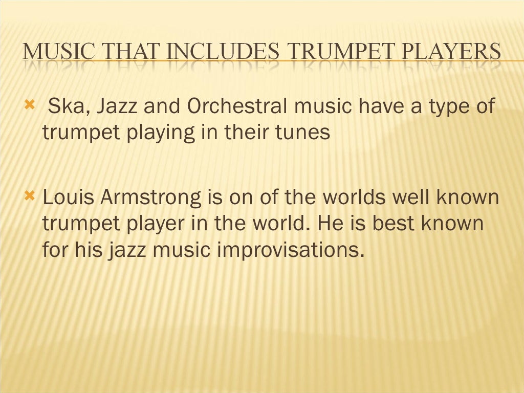 The History Of The Trumpet