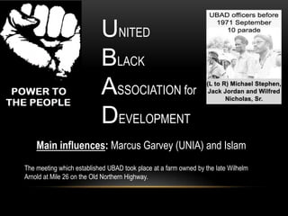 Ubad Raska The History of UBAD | PPTX