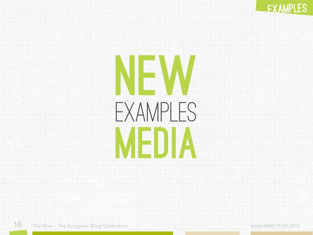 examples New examples media 10
