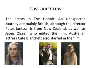 The Hobbit | PPTX | Movies | Entertainment