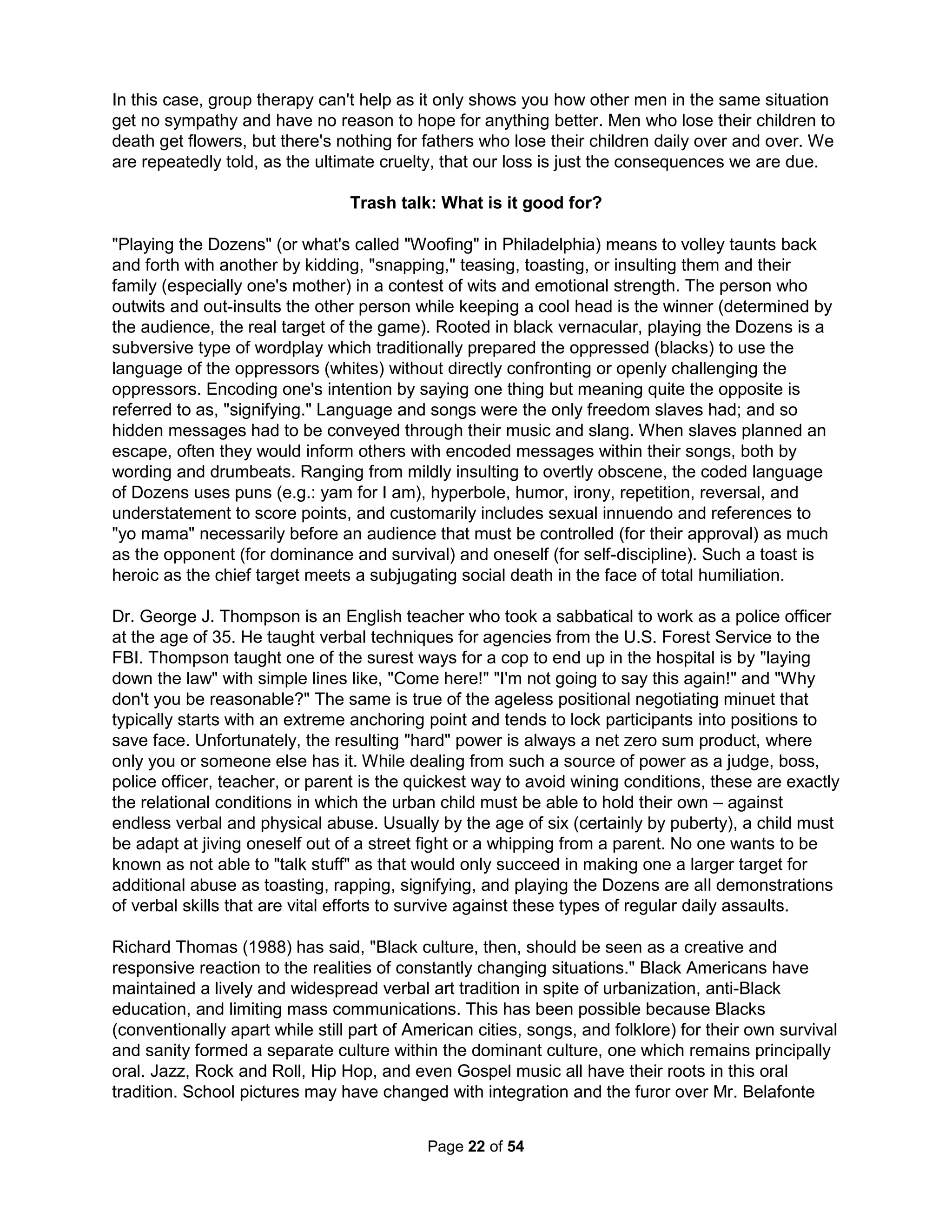 only in terms of being disobedient, cruel, lazy, embarrassing, or just looking for attention instead 
of in the far more useful environmental terms of whether the required effort is simply too hard, 
too stressful, or merely about needing some help. Although we prefer to deny our effects on 
others, ALL emotional problems are at least partially brought on by unhealthy environments. No 
matter how much we might claim to love our kids, we never admit to our part in their troubles all 
the while making big speeches about them taking more responsibility. That's why the unknown 
effects of harsh untested drugs are preferred over any family therapy that might include parental 
blame (certainly over Multi-Systemic Therapy with its review of counselor competency issues). 
Despite all the evidence suggesting the quality and fit of our environments trumps any genetics 
(Dr. Phelps, 2005), Americans refuse to consider anything but a fate from birth. It doesn't matter 
that "the Cambridge Handbook of Expertise and Expert Performance (2006) makes a rather 
startling assertion: the trait we commonly call talent is highly overrated. Or, put another way, 
expert performers 'whether in memory or surgery, ballet or computer programming' are nearly 
always made, not born." (Drs. Steven Leavitt and Stephen Dubner, from The New York Times 
Magazine, authors of Freakonomics). Dr. Bruer states in The Myth of the First Three Years how 
no early stimulation can do better than later encouragement and deep practice with effective 
feedback in overcoming any birth deformity or home life. Using instead the idea of just "smart" 
or not, seven of ten employees are neither motivated nor competent to perform the basic tasks 
of their job. Malcolm Gladwell tells in Outliers: the Story of Success how today only lucky breaks 
and arbitrary advantages are the real source of most successes. He tells of Dr. Barnsley finding 
how the best hockey players are five times more likely born in January than November, baseball 
players are almost twice as likely born in August than July, and soccer players are most likely 
born in September (now January), due to the arbitrary age cut offs done in the respective kid's 
leagues. Why is this? Young children born just after the cut off age are quite logically larger than 
those born just before and so perform better. Kids bigger from being older are called "naturally 
gifted" and receive the most encouragement and training, what is in reality key for any success. 
But, we completely reject any possibility that this might be true as doing so would open the door 
for facing the reality we must likewise take responsibility for creating "stories of failure" as well. 
And so, we all tell the lie that not everyone can be a champion, that only a few have the chance. 
Dr. Donald E. Simanek wrote in 1995, "I feel we'll NEVER make progress toward reversing the 
decline in academic achievement until we purge the schools of the scourge of sports." Studies 
have reported higher rates of substance use among males involved in male-dominated sports 
(Drs. Eitle and Turner, 2003: The deterrence hypothesis reexamined: Sports participation and 
substance use among young adults; Drs. Moore and Werch, 2005: Sport and physical activity 
participation and substance use among adolescents). Moreover, economists at the University of 
Oregon in 2011 showed when a college football team is successful; all students (and not just 
the athletes) put down their books and pick up some beers. "Our results support the concern 
that big-time sports are a threat to American higher education," wrote the paper's authors, Drs. 
Jason M. Lindo, Isaac D. Swensen and Glen R. Waddell. They said their work was among the 
first to take a look at the "nonmonetary costs" of college sports. After statistically tying student 
GPAs to team successes, a follow-up survey additionally confirmed that both male and female 
students were more likely to skip classes and party in the wake of a win as compared to a loss. 
"Conditional sports scholarships based on athletic performance (presently awarded on a year-to- 
year basis in NCAA Division 1 colleges) may imply that access to education depends more 
on athletic rather than academic performance. Such scholarships may also suggest that sports 
receive too much emphasis in college." (Neil Laughlin, Journal of College and Character, v4i7, 
The Holistic Handbook to a Successful Suicide 
18 
 