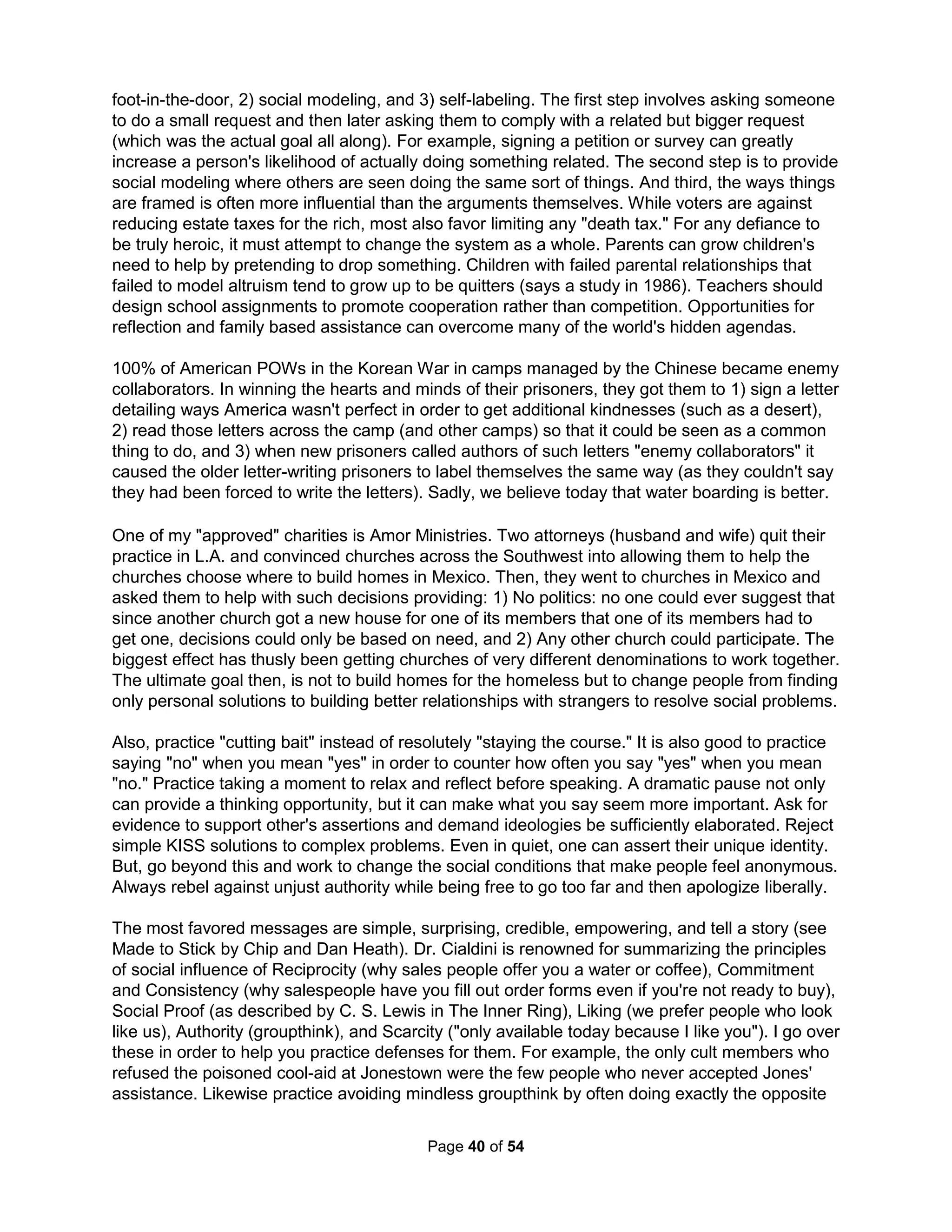According to the US Department of Justice's Report on the National Violence Against Women 
Survey, there are over 830,000 male victims of domestic violence every year in the United 
States (the data is only available from studies based on women as the victims as research on 
men is never funded), but the data shows violence by women is far more premeditated and apt 
to include weapons, poisoning, or hiring others to commit the violence. A 1998 study of verbal 
and physical abuse in dating relationships that was presented at a meeting of the American 
Psychological Association examined a survey of college students that showed "women were 
significantly more physically aggressive than men, particularly in the areas of pushing, slapping, 
and punching." A 2000 study published in Psychological Bulletin confirmed that women are 
more likely than men to use physical aggression. Male victims are largely unknown (making the 
real numbers certainly much larger) in part because men are extremely hesitant to report their 
abuse to authorities or to seek help as they rightfully fear their female partners will successfully 
accuse them of being the actual perpetrators. Researcher Charles Corry, a former marine, says 
"Mainly it is the legal system that destroys men; the abuse from their wives or girlfriends is 
almost minor in most cases." For one thing, arresting men earns townships cash through federal 
grants and other funding sources based on the principle of female victim and male batterer with 
no funding being available when women are arrested. Male victims also do not seek out their 
few options for shelters as battered men who flee their attackers find the act of fleeing results in 
losing custody of their children and men who retain their children in order to try to protect them 
from abusive mothers often find themselves arrested for child kidnapping. The pressure on JM 
Barrie to "save" his five sisters and mother was so great he never grew past four foot eleven 
inches tall, never passed through puberty, withdrew from all sexual and emotional intimacy, 
suffered from dark, perverse depressions (including, perhaps, pedophilia), and idealized such a 
situation in his novel about a boy that never grows up, Peter Pan. Barrie never wrote a story 
about a father, as none were ever "good enough," while desperately wanting to be one himself 
to other boys (like Michael Jackson). One son sincerely asked me when he was six if Peter Pan 
was not the ideal male role model as he had been routinely taught by all the women in his life. 
Many schools have banned tag, Red Rover, musical chairs, dodge ball, or any game providing 
for a weak link or target as such "creates an environment of retaliation and resentment" "which 
undercuts children's emotional development and erodes their self-esteem." Games without 
teams or the threat of elimination are the new standard although "experts" still warn that even 
uncooperative tennis balls could provide potential jugglers unhealthy frustration and anxiety. 
The reality is overprotected children do not fare well and competitive horseplay is a natural part 
of healthy socialization development. Children adept at such masculine rough and tumble 
recreations tend to be better social problem solvers. But, there is little encouragement for even 
boys to get in touch with their "male" sides. In fact, while heterosexual men who like to shop, 
cook, or accessorize are "metrosexual," women who do something masculine are "empowered." 
Drs. Joyce McDougall, Sam Vaknin, William Glasser, and others have shown that male sexual 
offenders are generally created by their mothers beginning at the breast (when self-recognition, 
shame, and personality disorders first develop) by providing strong emotional incentives to 
remain underdeveloped and "mother-bound." Sadger found that women are generally purged of 
any such developed perversions by the many opportunities to gratify pregenital sexuality in 
relations with children as caregivers as teenagers (opportunities kept from boys, especially in 
church settings). Psychologist Dr. Erin Tully found depressed mothers can promote depression 
in their children but that depressed fathers cannot. Moreover, a U.S. Department of Justice 
report showed mothers commit 70% of confirmed cases of child abuse and 65% of parental 
The Holistic Handbook to a Successful Suicide 
36 
 