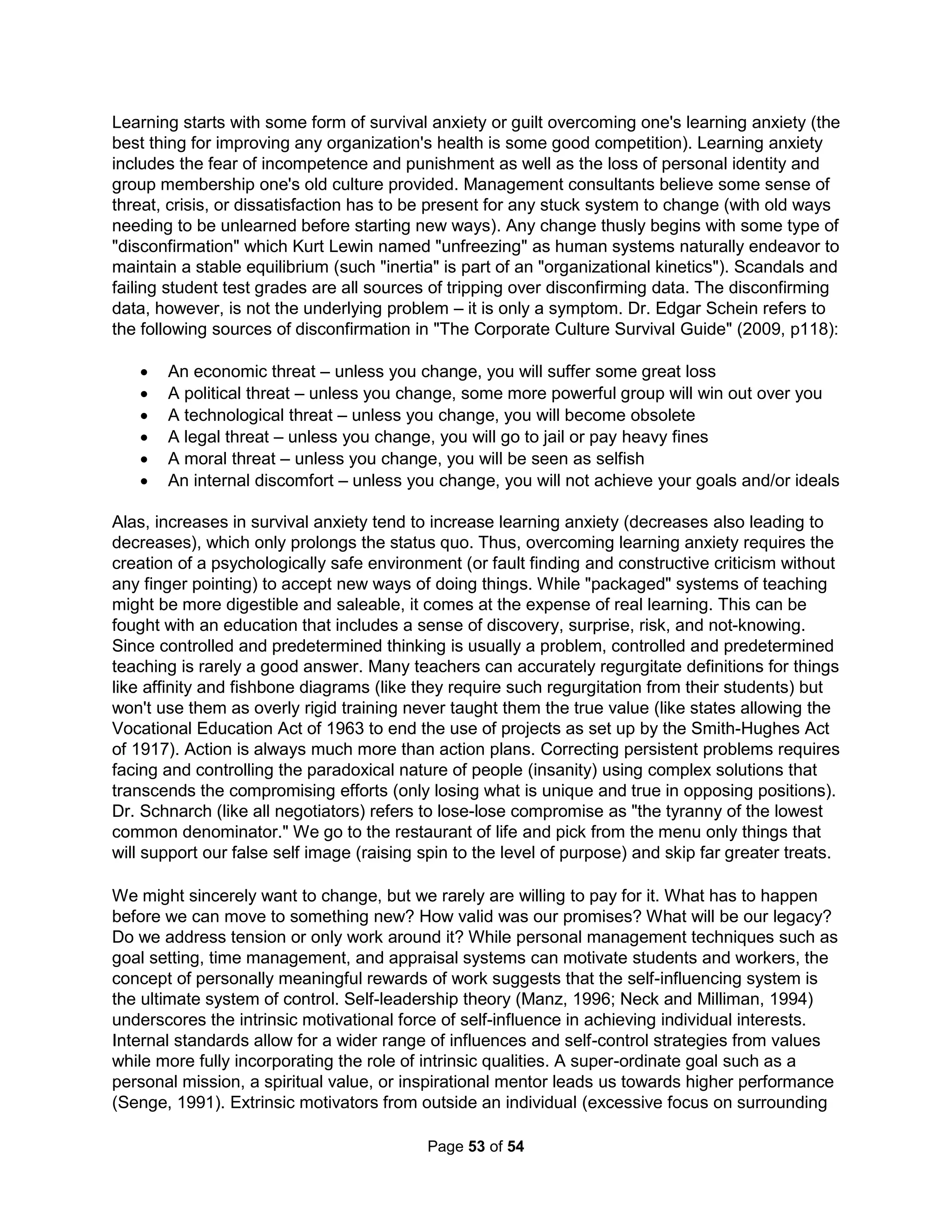 else flying until you know what to do in every situation." David likes to take his pro golf clients for 
a similar lesson to help them develop confidence. There are safe ways to face "death" (aka your 
fears), from parachuting and paragliding to the fear of failure in starting a business. "Avoidance 
is the cause of all anxiety; exposure is the cure for all anxiety." The Tibetan Book of the Dead. 
The way we distort statements and actions often comes from a lack of experience, but go slow. 
In sales, a "Puppy Dog" close is based on the idea "If a dog is too much pet for you, how about 
a cute little puppy?" This idea is additionally expressed with "one bite at a time, you can eat an 
elephant" and "a journey starts with the first step." And so, start small. "Becoming a force of 
nature doesn't mean that all of our aspirations must be 'grand.' First steps are often small, and 
initial visions that focus energy effectively often address immediate problems. What matters is 
engagement in the service of a larger purpose rather than lofty aspirations that paralyze action. 
Indeed, it's a dangerous trap to believe that we can pursue only 'great visions,'" so wrote Dr. 
Peter Senge in Presence: Human Purpose and the Field of the Future (2008). Of the hundred 
entrepreneurial Harvard Grads asked if their successful businesses has followed their original 
plans, all answered they had heavily modified them. One core reason to start small is that you 
will surely make many expensive mistakes on any road to success. Success and failure are not 
different paths at a fork in life as success is always on the other side of failure. Being good at life 
necessarily means being good at failure (which comes from plenty of practice). And, you don't 
want to be stressed about unrealistic tasks that were part of some psychological manipulation. 
Too often, a mobbing includes being set up to fail. The outcome of any failed task can be easily 
used to discredit and shame you. So, make sure your goals are yours and yours alone. John 
Maxwell reminds us "people are set up to fail" by themselves "if they envision what they want to 
do before they figure out what kind of person they should be" in Talent is Never Enough (2007) 
Thus, the only way to live is to die to yourself (a sort of "Revolutionary Suicide"). "For whoever 
wants to save his life will lose it. He must deny himself and take up his cross daily." Christ's 
disciples routinely demonstrated overt concern for their own lives – for example, they carried 
weapons against His instructions and they fled when He was arrested. Peter demonstrated a 
temporary apostasy of sorts until crying, dying to his shame (something Judas couldn't do), and 
returning. In choosing to die to the need to be in control, we choose to take the humble start of a 
process of continually understanding the greatest burden we bear in this life is ourselves. It can 
seem unfair that we must ask God for forgiveness for things generally not of our choosing (such 
as Judas for having Satan control him to betray Christ), but it is only through such a third person 
narrative of absolution that one can learn to forgive themselves. Food will taste better and yet 
diets will start to work. Plus, it will reduce the drama, depression, and unhealthy relationships 
we naturally seem to attract. So, how, why, and where will you "kill" yourself today? (see here) 
I find it poignant frankincense and myrrh are harvested by allowing tree resins from wounds to 
harden as tears considering David said, "The sacrifices of God are a broken spirit: a broken and 
a contrite heart, O God, thou wilt not despise." (Psalms 51:17) When the sick Hezekiah "wept 
bitterly" in prayer, the Lord answered, "I have heard your prayer, I have seen your tears; behold, 
I will heal you." Prayerful tears were innovations in Hebrew culture, replacing earlier offerings of 
animal sacrifices. Augustine had wanted to cry when his mother died but he forced himself not 
to, and at her funeral he sheds no tears. Later, when alone and praying, he offered his tears to 
God, "for her sake and mine. The tears which I had been holding back streamed down, and I let 
them flow as freely as they would, making of them a pillow for my heart. On them it rested, for 
my weeping was for your ears alone, not in the ears of men who might have misconstrued it and 
despised it." Crying as a part of a public ceremony would have shown him "guilty of too much 
The Holistic Handbook to a Successful Suicide 
49 
 
