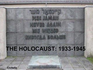 THE HOLOCAUST: 1933-1945 Civitella 