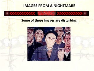 IMAGES FROM A NIGHTMARE Some of these images are disturbing 