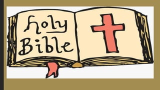 The Holy bible | PPTX