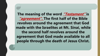 The Holy bible | PPTX
