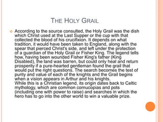The holy grail | PPTX