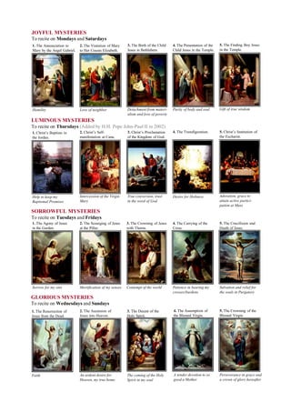 The Holy Rosary PDF