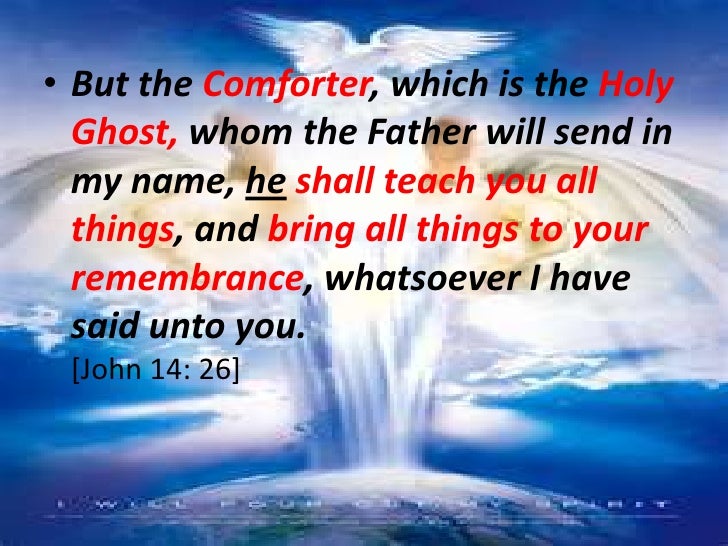 The Holy Spirit And The Beliver