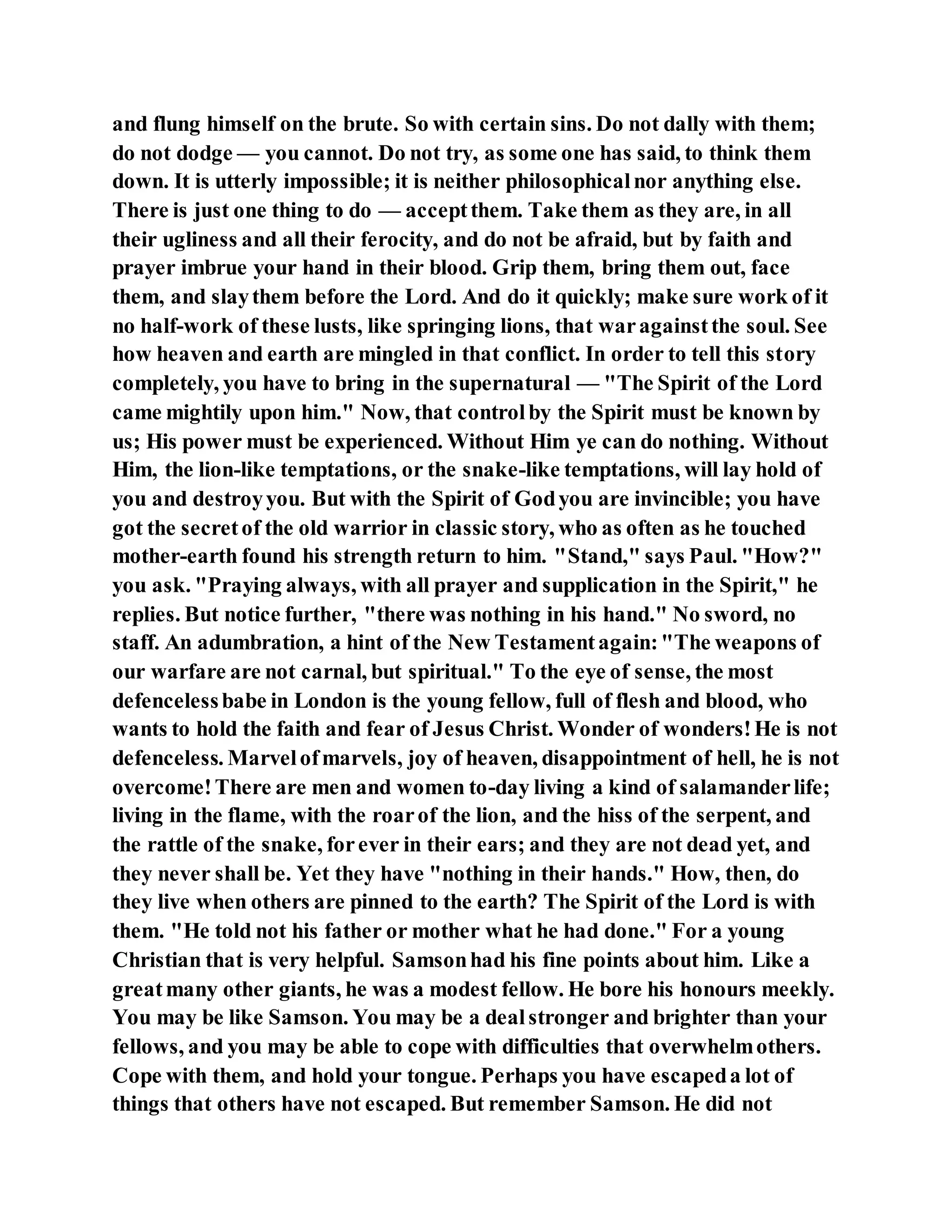 HOLY SPIRIT EMPOWERS SAMSON visual data 8