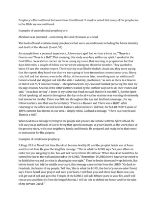 The holy spirit gift of prophecy | DOCX