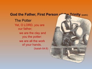 Trinity Potter The Holy Trinity.pptx about the holy spirit | PPTX