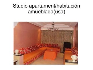 Studio apartament/habitación amueblada(usa)