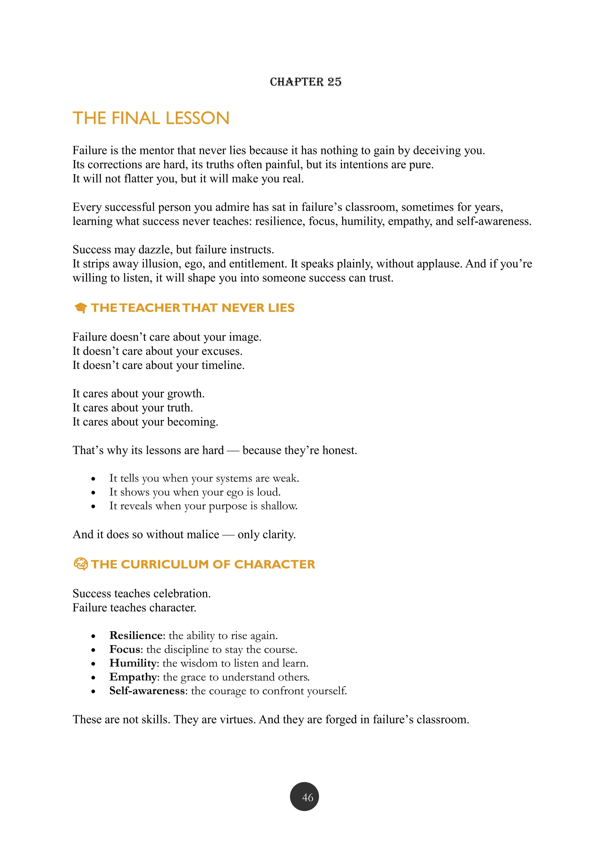 FAILURE " The mentor that never lies " PDF