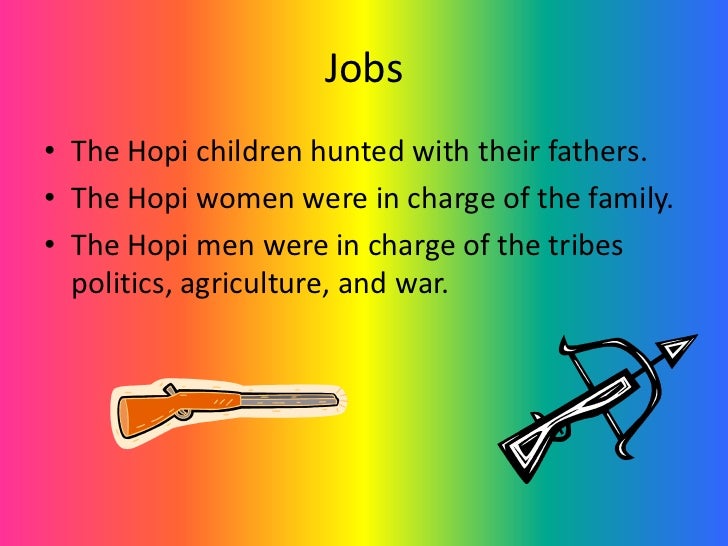 6 jobs the hopi children