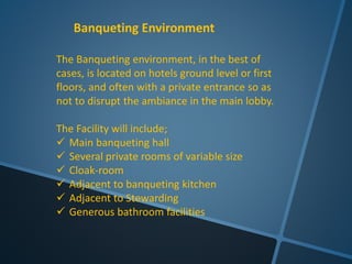 The hotel event organization & and Planning | PPTX