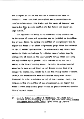 The Household Saving Behavior in Korea