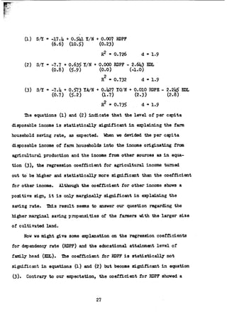 The Household Saving Behavior in Korea