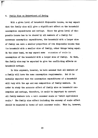 The Household Saving Behavior in Korea