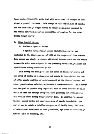 The Household Saving Behavior in Korea