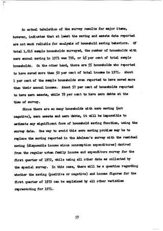 The Household Saving Behavior in Korea