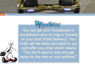 The Hoverboard  Carry-on Bags Are A Must