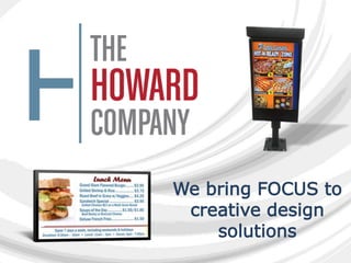 We bring FOCUS to
creative design
solutions
 