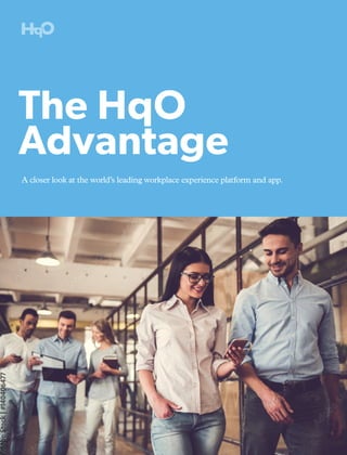 The HqO
Advantage
A closer look at the world’s leading workplace experience platform and app.
 