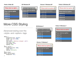The Html Select Styling Challenge
