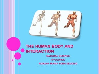 THE HUMAN BODY AND
INTERACTION
NATURAL SCIENCE
6º COURSE
ROXANA MARIA TONA SEUCIUC
 