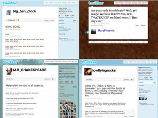 Machines that talk back
 