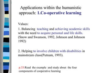 The humanistic approach | PPT